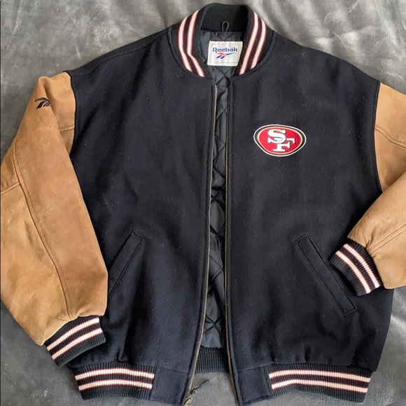 Reebok Other - Vintage varsity 49ers jacket
